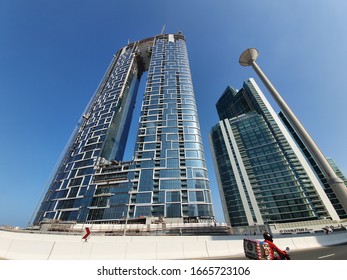 Dubai, UAE - March 5, 2020: View On Construction Of Address Jumeirah Beach Resort Hotel