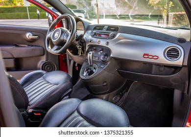 Fiat 500 Interior Images Stock Photos Vectors Shutterstock