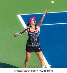 DUBAI, UNITED ARAB EMIRATES - FEBRUARY 16 : Jana Cepelova At The 2016 Dubai Duty Free Tennis Championships