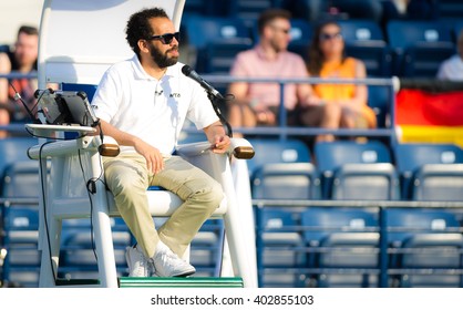 DUBAI, UNITED ARAB EMIRATES - FEBRUARY 15 : Kader Nouni At The 2016 Dubai Duty Free Tennis Championships