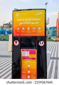 Dubai, United Arab Emirates- March 6, 2022: Expo Bike Ride used to rent to visit expo 2020 dubai powered by Careem is a bicycle sharing service