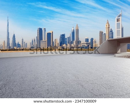 dubai view from the land