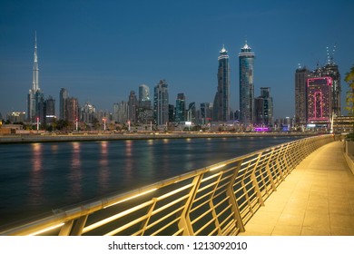 Dubai Water Canal Walkway