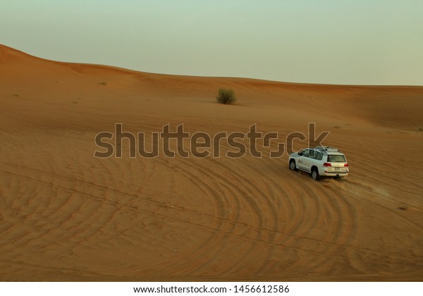 Dubai/UAE- 2019: Desert\
Safari in Dubai