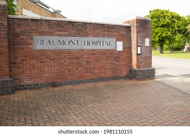 Dublin 9, Dublin, Ireland, May 23rd 2021, Front Entrance To Beaumont Hospital