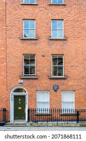 Dublin - August 30, 2019 - 30 Kildare Street - Bram Stoker, the author of Dracula, lived in this house