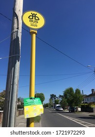 Dublin Bus Stop During Covid19