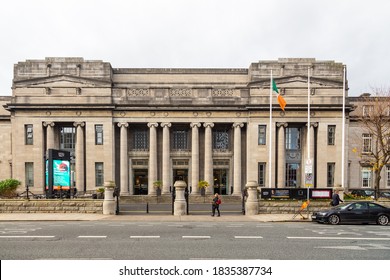Dublin, Ireland - 10 November 2015: National Concert Hall At Earlsfort Terrace, The Principal National Venue For Classical Music Concerts In Ireland.