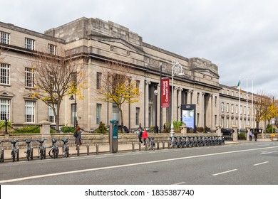 Dublin, Ireland - 10 November 2015: National Concert Hall At Earlsfort Terrace, The Principal National Venue For Classical Music Concerts In Ireland.