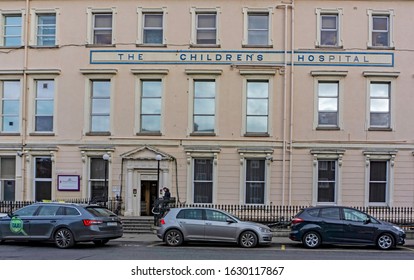 Dublin, Ireland, 29th January 2020.  Temple Street Children's University Hospital On Temple Street, North Dublin, A Teaching Hospital Of University College Dublin.  