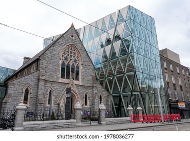 Dublin, Ireland - April 2021: Vh1 Health Care Building. 