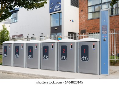 lockable bicycle storage