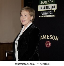 DUBLIN, IRELAND - MARCH 2015: Actress Julie Andrews Attends A Special Screening Of The Sound Of Music At The Jameson Dublin International Film Festival.