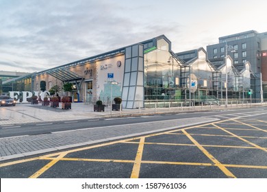 Dublin, Ireland - November 5, 2019: EPIC The Irish Emigration Museum At Sunrise.