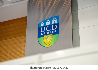 Dublin, Ireland - October 2022: Career Fair University College Dublin (UCD)