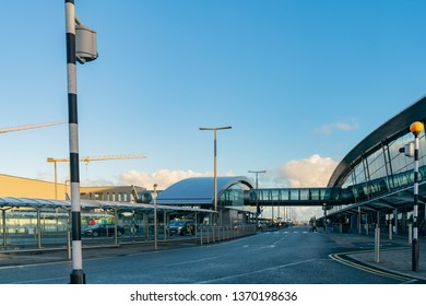 Dublin, OCT 28: Exterior View Of The Dublin Airport On OCT 28, 2018 At Dublin, Ireland