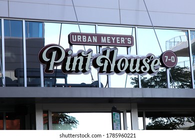 Dublin, Ohio July 26, 2020
The Pinhouse Bar And Restaurant Is The Second Owned By OSU Football Coach Urban Meyer Featuring American Cuisine, And Craft Beers.