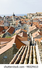Dubrovnik's Old City, bird view