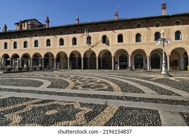  Ducal Square From Vigevano, Province Of Pavia, Lombardy, Italy