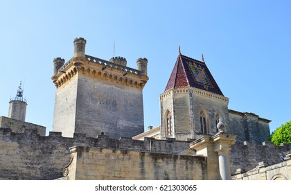 Uzès Duchy Castle In  South France