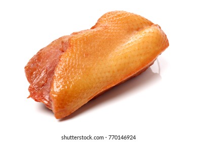 Duck Breast On White Background