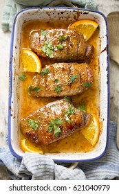 Duck Breast In Orange Sauce Marinade 