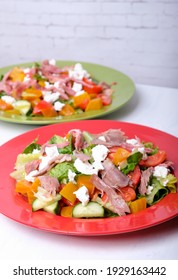 Duck Confit With Summer Salad, A Ketogenic Diet Meal