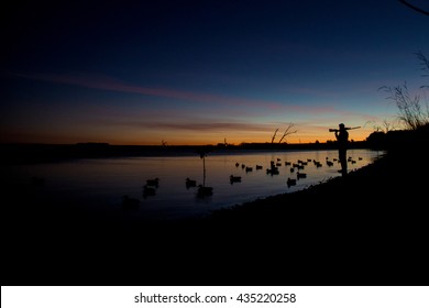 Duck Hunting Sunrise