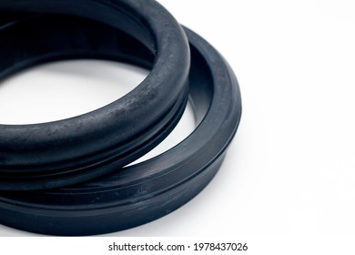 Ductile Pipe Gasket Close-up, Rubber Gasket