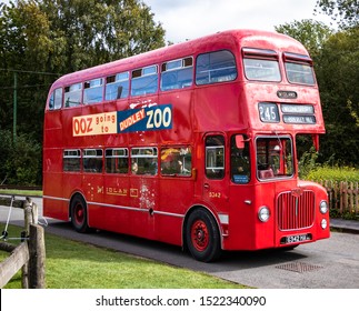 Dudley, West Midlands / England - 09/11/2019: A Midland Red BMMO D9 At The Black Country Living Museum.