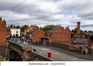 Dudley, West Midlands / England - 09/11/2019:The Main Street Of The Black Country Living Museum. 