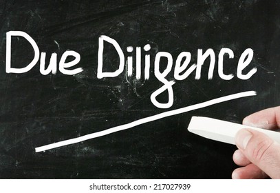 Due Diligence Concept