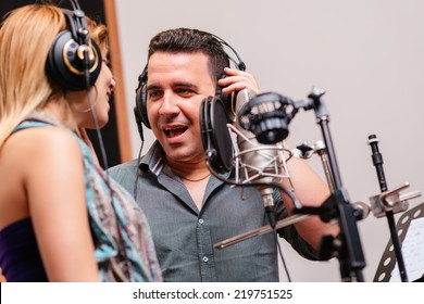 Duet Singing In The Recording Studio