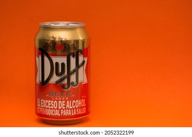 Duff Beer, From The TV Series The Simpsons. 