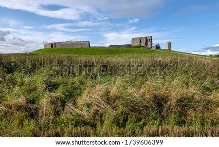 Duffus Castle Elgin Moray historic Scottish Castle
