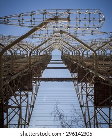 Duga-3 Was A Soviet Early Warning Radar For Anti-ballistic Missile System Located Near Chernobyl. Now It Is Abandoned. 