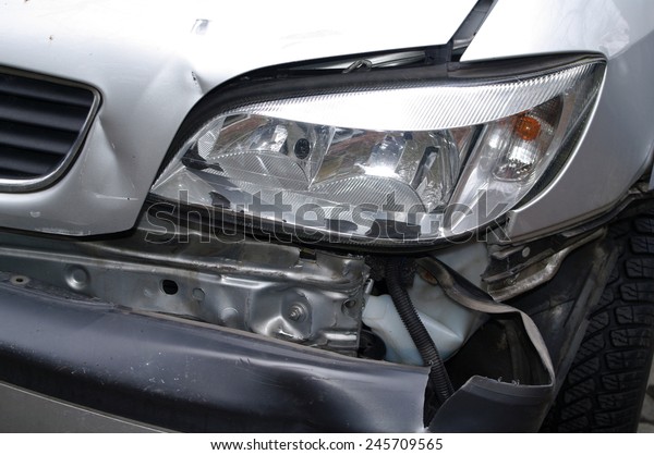 Duisburg Germany Passenger Car Damage Stock Photo Edit Now