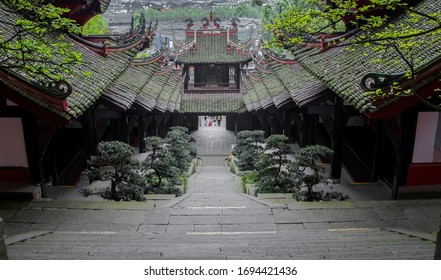 Dujiangyan, chenghuang temple, built in 1782, is located in dujiangyan city, chengdu city, sichuan province, China