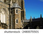 Duke Chapel on the campus of Duke University in Durham NC