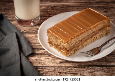 Dulce De Leche Cake With Milk