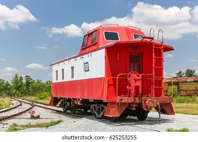 DULUTH, GEORGIA - May 7, 2015: The Wabash Railroad Operated In The Mid-United States From 1837 Until 1991.