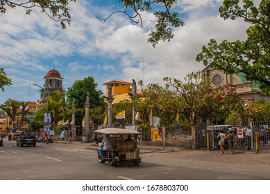 DUMAGUETE, NEGROS, PHILIPPINES – FEBRUARY 2017: Historic building Cathedral at Dumaguete City, Philippines.