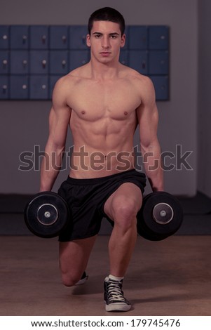 Similar – Image, Stock Photo Fitness training Lifestyle
