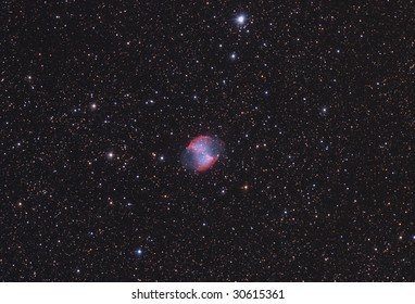 Dumbbell planetary Nebula in