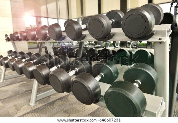 dumbbell set gym