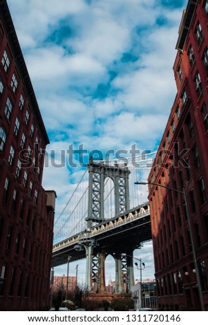 Dumbo view of Manhattan
