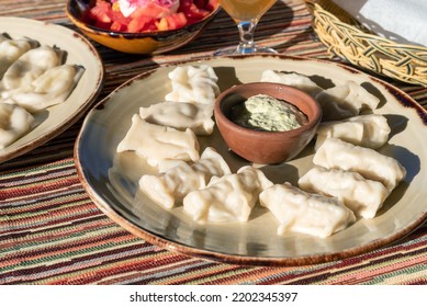 Dumplings Is A Traditional Dish Of Ukrainian Cuisine.