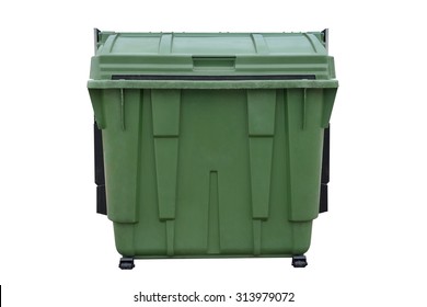 Dumpster Isolated On White Background