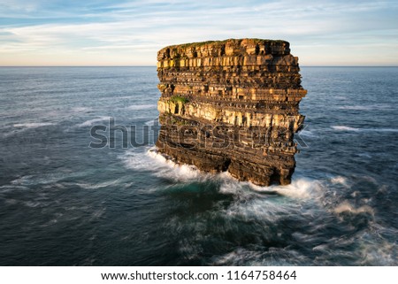 Dun Briste Sea stack Downpatrick Head Wild Atlantic Way Ireland