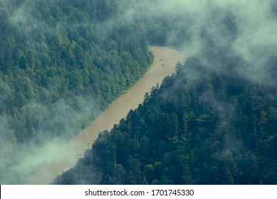 The Dunajec River In Pieniny, The Dunajec River Gorge